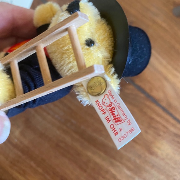 Steiff Lucky Chimney Sweep Mohair Jointed Teddy Bear #03148 Made in Germany NOS - Picture 10 of 11